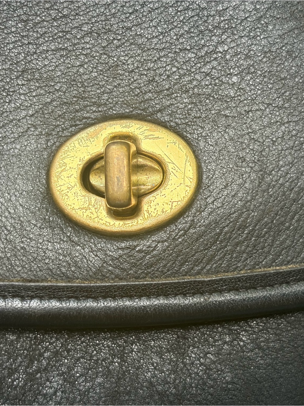 Vintage coach Lexington 5265 leather turn lock messenger briefcase - Picture 2 of 13
